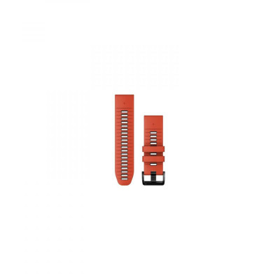 Ремінець Garmin Ремінець до смарт-годинника  epixPRO (g2), 20mm QuickFit Fl Red/Grpht Silicone (010-13279-04)