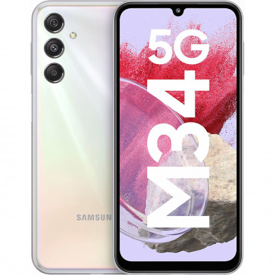 Смартфон Samsung Galaxy M34 5G SM-M346B 8/128GB Prism Silver