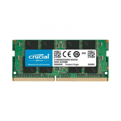 Пам'ять для ноутбуків Crucial 32 GB SO-DIMM DDR4 3200 MHz (CT32G4SFD832A)
