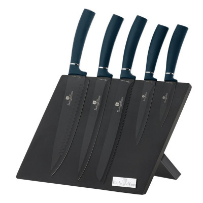 Набір ножів з 6 предметів Berlinger Haus Metallic Line AQUAMARINE Edition BH-2517