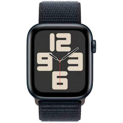 Смарт-годинник Apple Watch SE 2 GPS 44mm Midnight Aluminium Case with Midnight Sport Loop (MREA3)