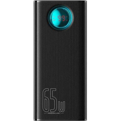 Зовнішній акумулятор (Power Bank) Baseus Amblight Digital Display 26800mAh 65w Black (P10022402113-00)