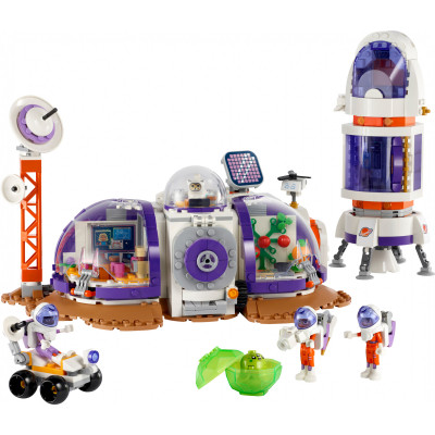 Блоковий конструктор LEGO Friends Космічна база на Марсі і ракета (42605)