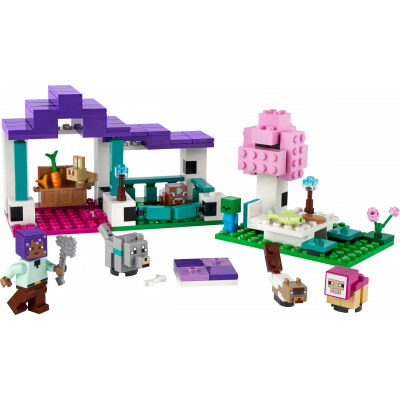 Блоковий конструктор LEGO Minecraft Притулок для тварин (21253)