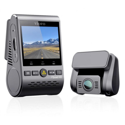 Автомобільний відеореєстратор VIOFO A129 Duo IR c GPS і другою камерою