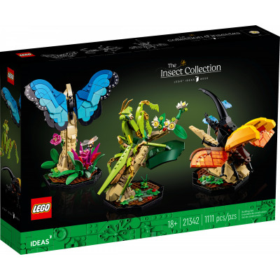Блоковий конструктор LEGO Ideas Колекція комах (21342)