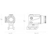 Приціл призматичний Hawke Prism Sight 1x15 MOA (SpeeDot 3 MOA IR)