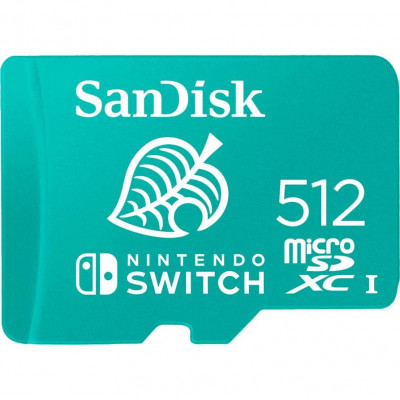 Карта пам'яті SanDisk 512 GB microSDXC for Nintendo Switch SDSQXAO-512G-GNCZN