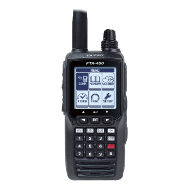 Yaesu FTA-450L VHF — Рація авіаційна 118-136 МГц 5 Вт