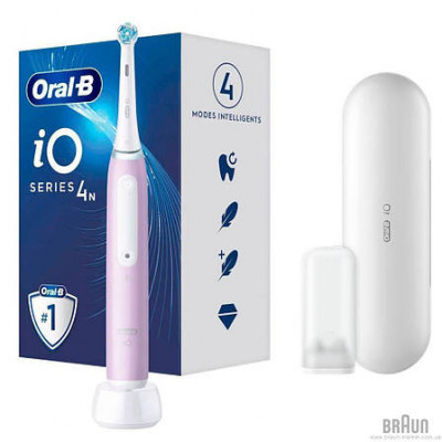 Електрична зубна щітка Oral-B iO Series 4 Pink