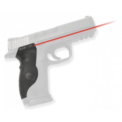 Crimson Trace LG660 Lasergrips  5mW Red Laser with 633nM Wavelength & Black Finish for S&W M&P (Except Ambi Safety & M2.0 Variants)
