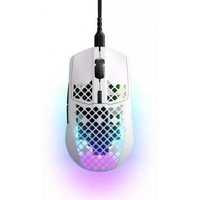 Миша SteelSeries Aerox 3 Snow White (62603)
