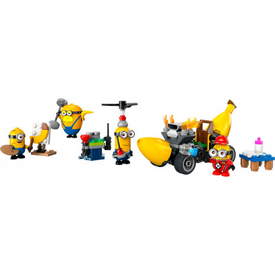 Блоковий конструктор LEGO Міньйони та машина-банан (75580)