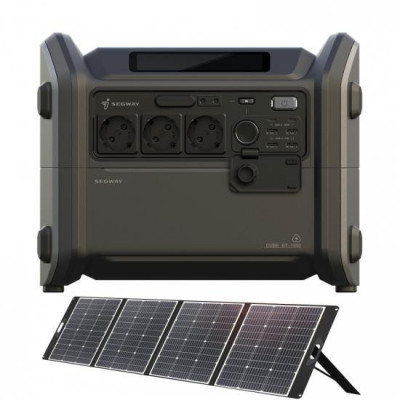 Комплект зарядної станції Segway CUBE 1000 + Сонячна панель 2E 300W (AA.13.04.02.0004-SET300)