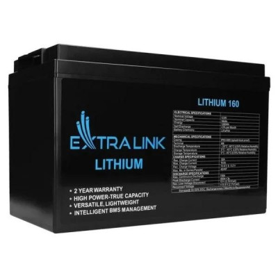 Акумулятор для ДБЖ Extralink LiFePO4 12.8V 160Ah (EX.30462)