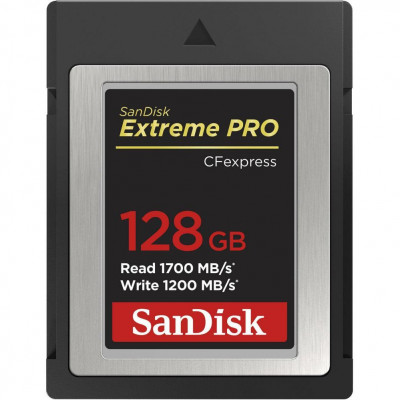 Карта пам'яті SanDisk 128 GB CFexpress Type B Extreme PRO (SDCFE-128G-GN4NN)