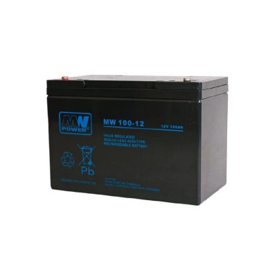 Акумулятор для ДБЖ AGM VRLA MW POWER MWP 100Ah 12V MWP100 MWP100-12 100 UPS