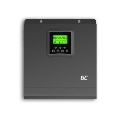 Гібридний сонячний інвертор (hybrid) Green Cell 24В 2кВт (INVSOL03)