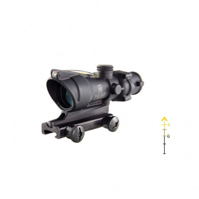 Оптичний приціл Trijicon ACOG 4x32 BAC Dual illum Amber Chevron .223/5.56 BDC (TA31F-A 100216)
