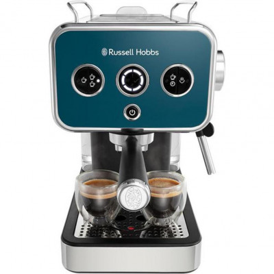 Ріжкова кавоварка еспресо Russell Hobbs Distinctions Blue 26451-56