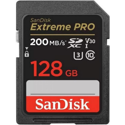 Карта пам'яті SanDisk 128 GB SDXC UHS-I U3 V30 Extreme PRO (SDSDXXD-128G-GN4IN)
