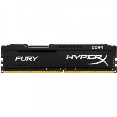 Пам'ять для настільних комп'ютерів HyperX 8 GB DDR4 2400 MHz Fury Black (HX424C15FB2/8)