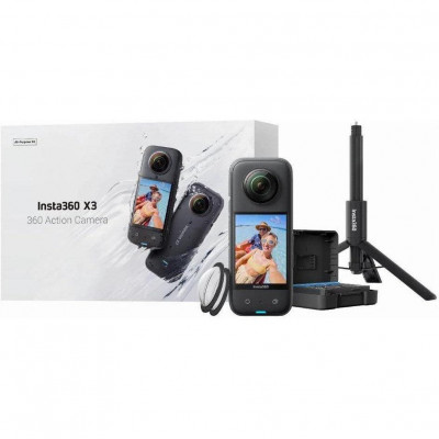 Екшн-камера Insta360 X3 All-Purpose Kit (CINSAAQT)