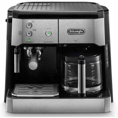 Комбінована кавоварка (ріжкова + крапельна) Delonghi BCO 421.S
