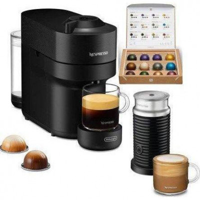Капсульная кофеварка эспрессо Delonghi Nespresso Vertuo Pop ENV90.BAE