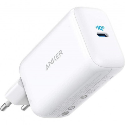 Мережевий зарядний пристрій Anker PowerPort III 65W Pod White (A2712H21)