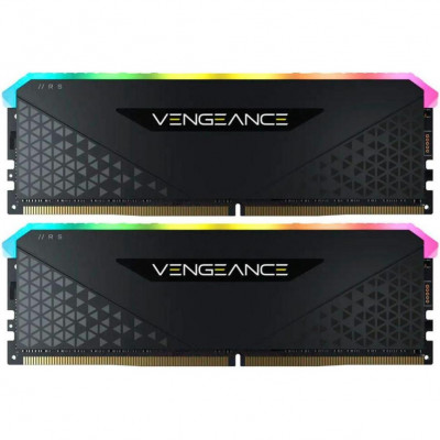 Пам'ять для настільних комп'ютерів Corsair 16 GB (2x8GB) DDR4 3200 MHz Vengeance RGB RS (CMG16GX4M2E3200C16)