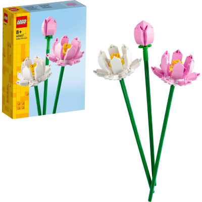 Блоковий конструктор LEGO Botanicals Квіти Лотоса (40647)