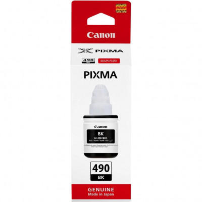 Водорозчинні чорнила для принтера Canon GI-490 Black (0663C001)