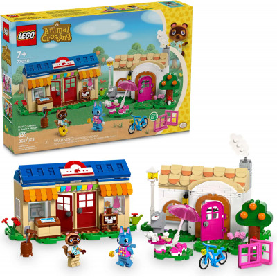 Блоковий конструктор LEGO Animal Crossing Ятка «Nook's Cranny» й будинок (77050)