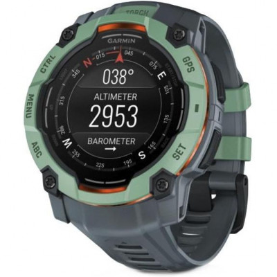 Смарт-годинник Garmin Instinct 3 50mm AMOLED Neo Tropic with Twilight Band (010-03020-01)