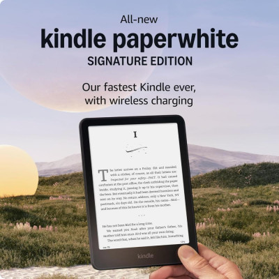 Електронна книга з підсвічуванням Amazon Kindle Paperwhite Signature Edition 12th Gen. 2024 32Gb Metallic Black