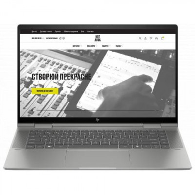 Ноутбук HP Envy x360 15t-fe100 Natural Silver (B6LD9U8)