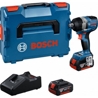 Гайкокрут Bosch GDS 18V-750 C + 2 GBA 18V + GAL 18V-40 + L-BOXX 136) (06019L9003)