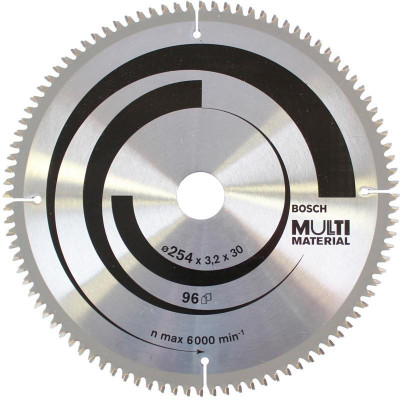 Диск відрізний Bosch Multi Material 254Х30 96 GCM 10 (2608640451)