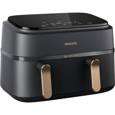 Мультипіч (аерофритюрниця) Philips Ovi Dual Basket AirFryer NA352/00