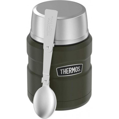 Термос для їжі Thermos Stainless King Food Flask 0,47 л Olive 173029