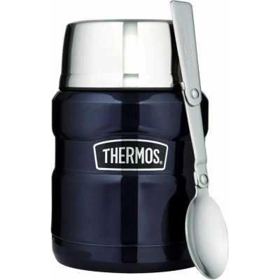 Термос для їжі Thermos Stainless King Food Flask 0,47 л Midnight Blue173020
