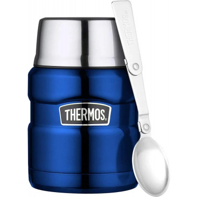 Термос для їжі Thermos Stainless King Food Flask 0,47 л Metallic Blue 173026