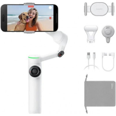 Монопод-стабілізатор Insta360 Flow 2 Pro Creator Bundle White (CINSABQ/B)
