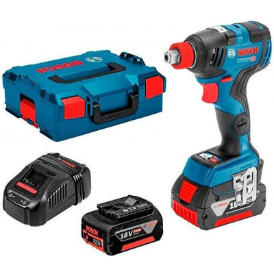 Гайкокрут Bosch GDR 18V-200 C + L-Boxx (06019G4201)