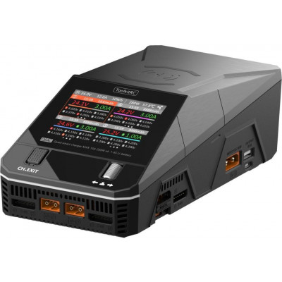 Зарядний пристрій ToolkitRC Q6AC AC 100W x4 / DC 250W x4 (TK12900-EU)