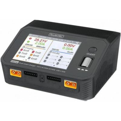 Зарядний пристрій ToolkitRC M6DAC