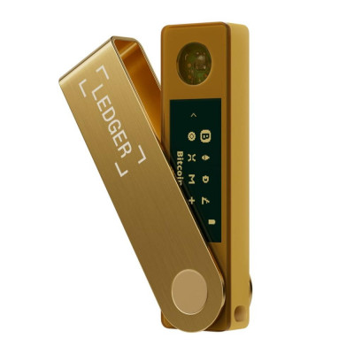 Апаратний криптогаманець Ledger Nano X Gold