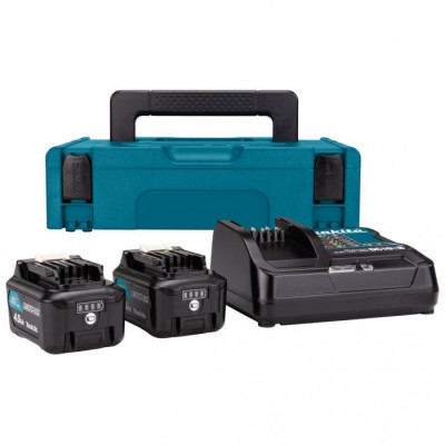 Акумулятор і зарядний пристрій для електроінструменту Makita BL1041Bx2 (197641-2)