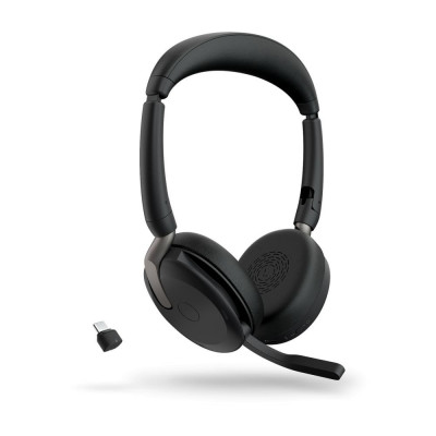 Навушники з мікрофоном JABRA Evolve2 65 Flex Stereo USB-C UC WLC Black (26699-989-889)